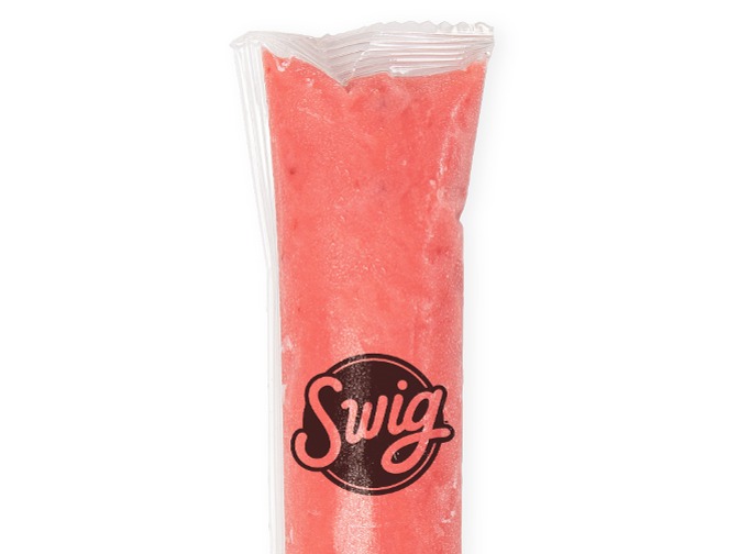 Swig Strawberry Breeze Cream Pop rich creamy twist on classic popsicle, $1.99.