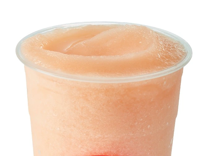 Swig Flirty Flamango blended Reviver Energy with Sprite, grapefruit, pineapple, mango puree, coconut cream, 250-600 cal, $3.49.