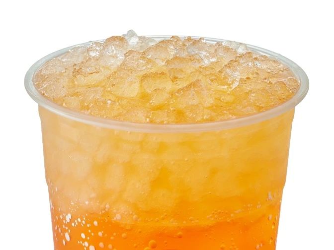 Swig Bloody Wild Mountain Dew with mango puree, strawberry puree, 150-190 cal, $2.90.